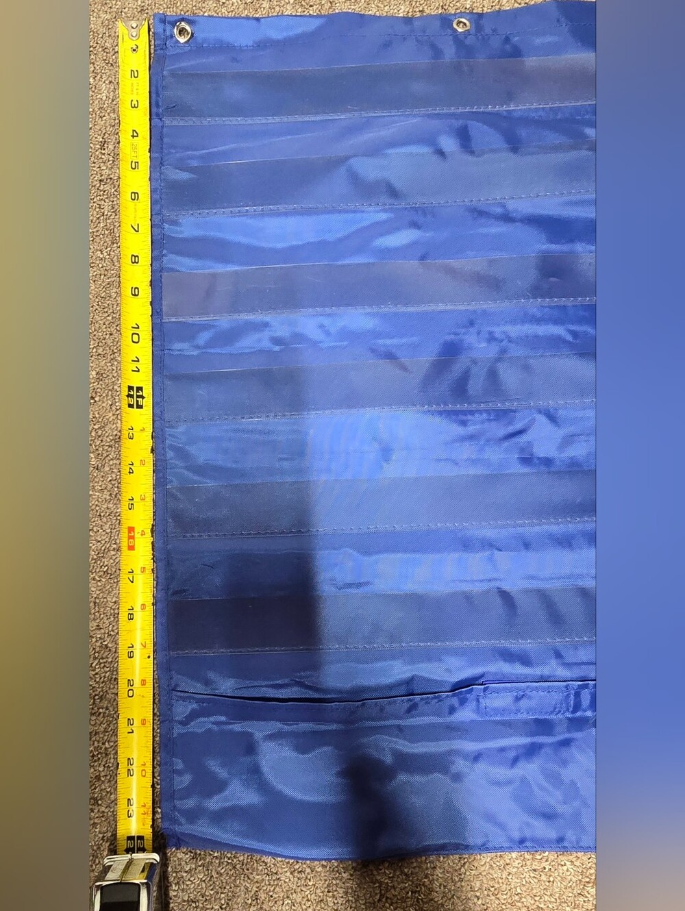 Blue Pocket Chart - Picture 3 of 4